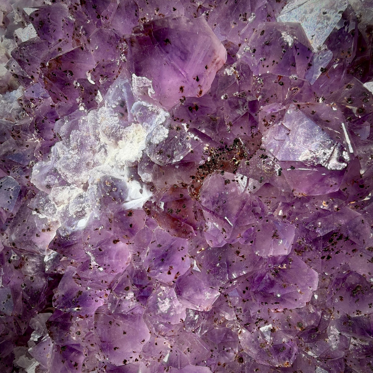 Large Dark Purple Amethyst Cluster with Polished Edge | 12.15 KG