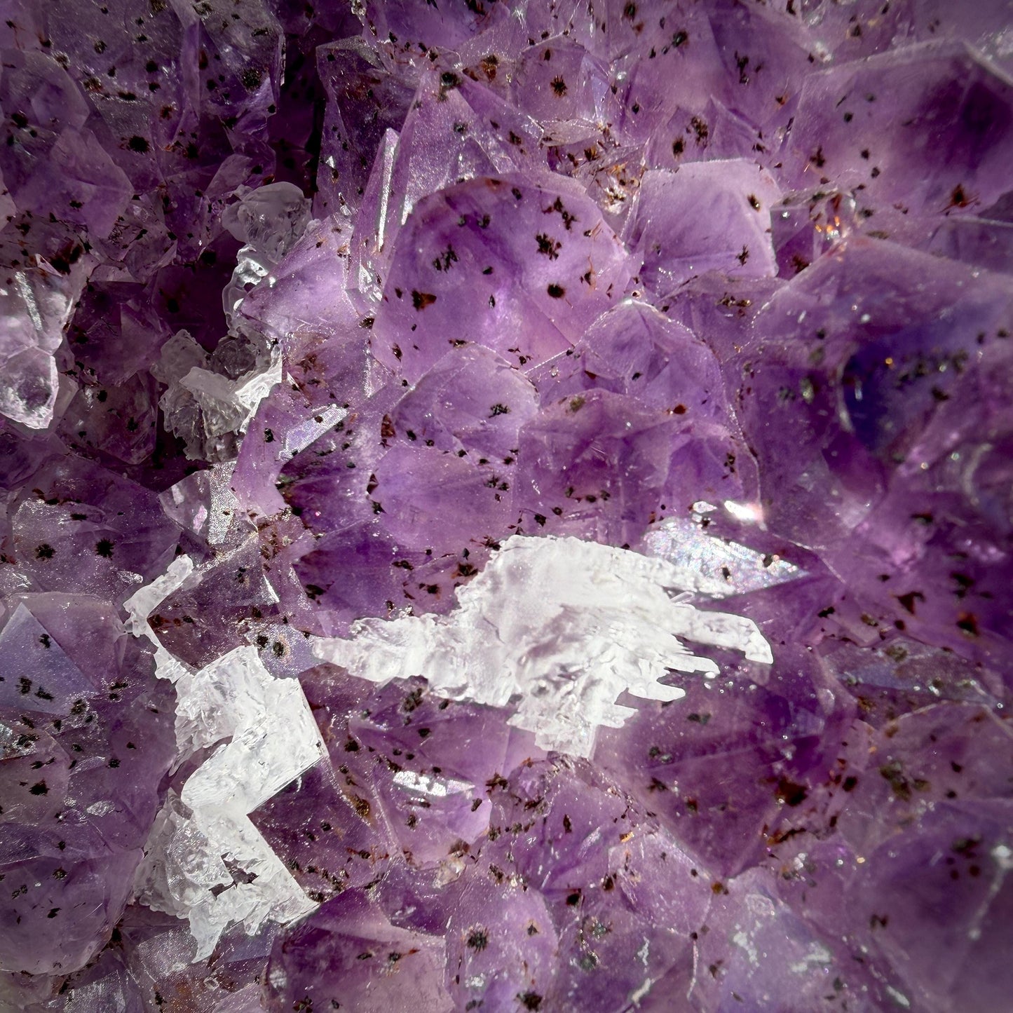 Large Dark Purple Amethyst Cluster with Polished Edge | 12.15 KG