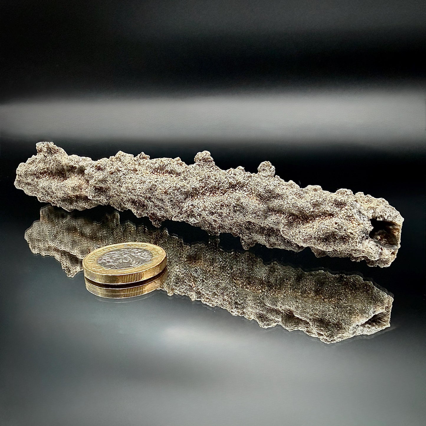 Large Fulgurite Specimen -  Petrified Lightning Stone from Libyan Desert #14
