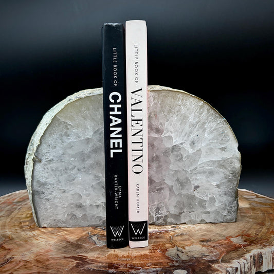 XL Agate Crystal Bookends 3.3kg | Natural Stone Book Ends | Home Decor Gift #26
