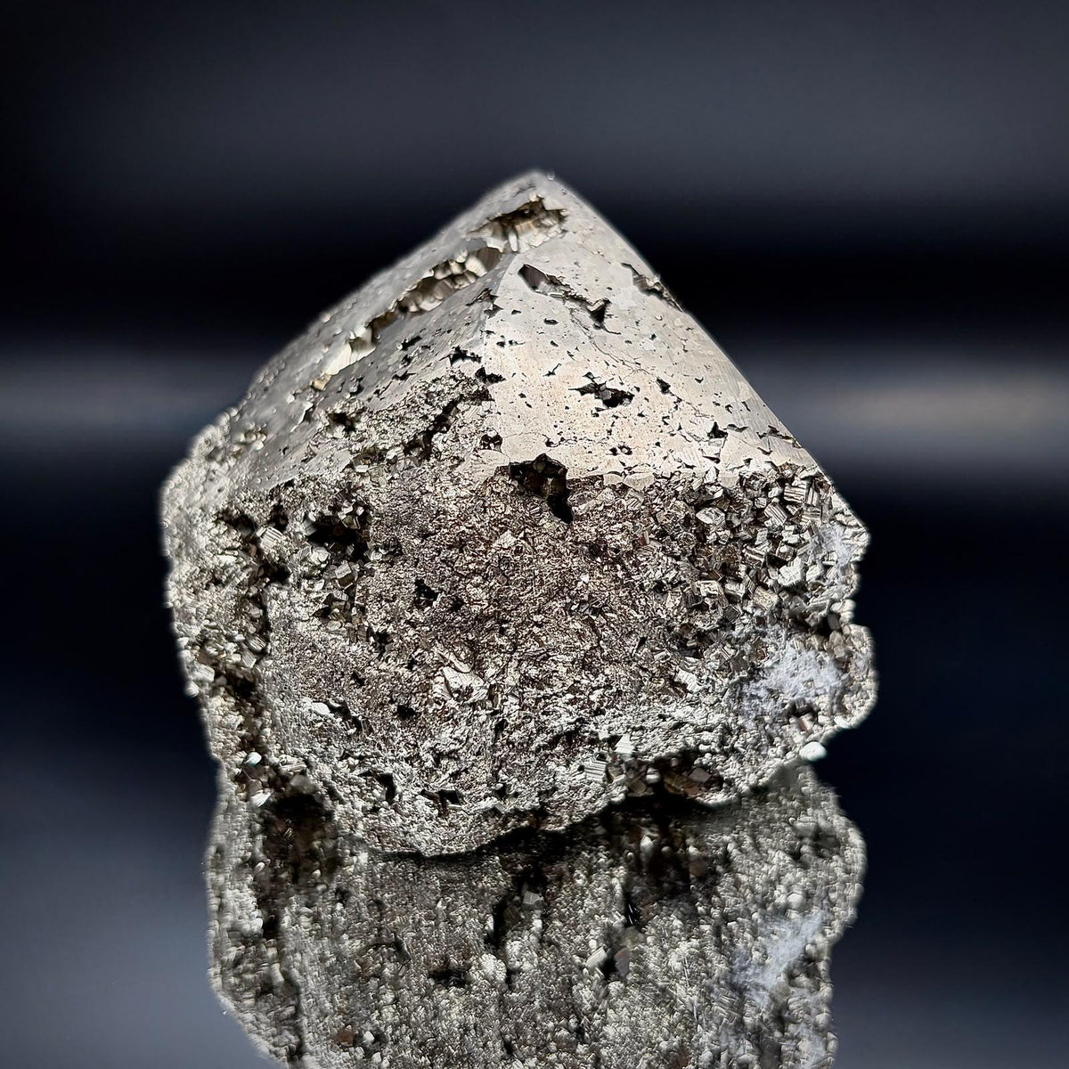 Large Pyrite Crystal | Top Polished Tower #4