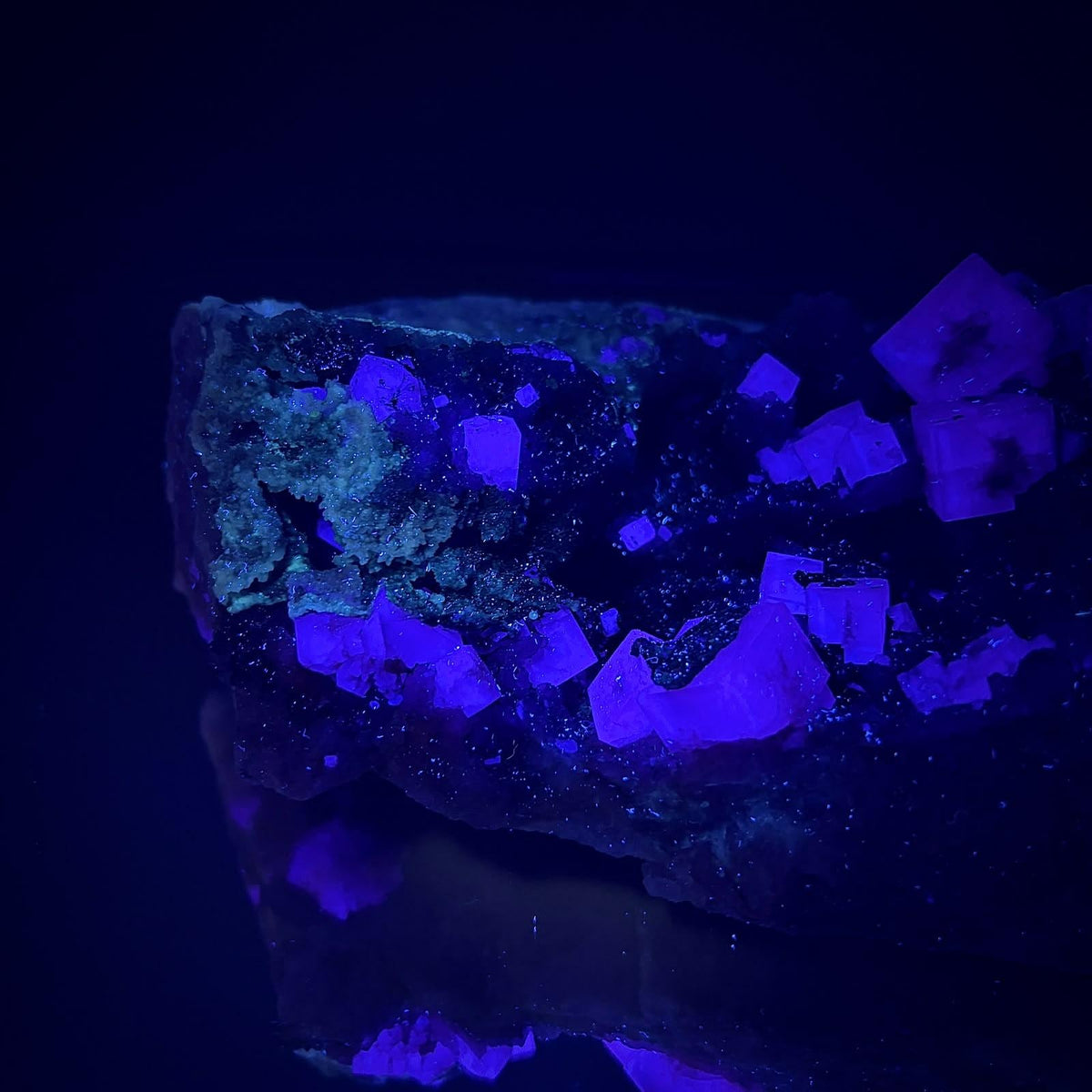Large Golden Yellow Fluorite on Black Hematite Matrix | Collector Specimen (DP)