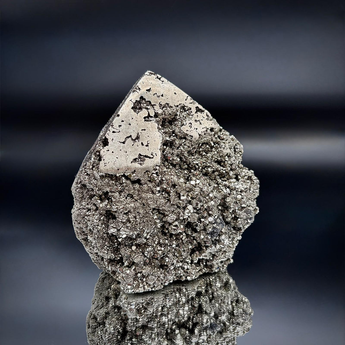 Large Pyrite Crystal | Top Polished Tower #3