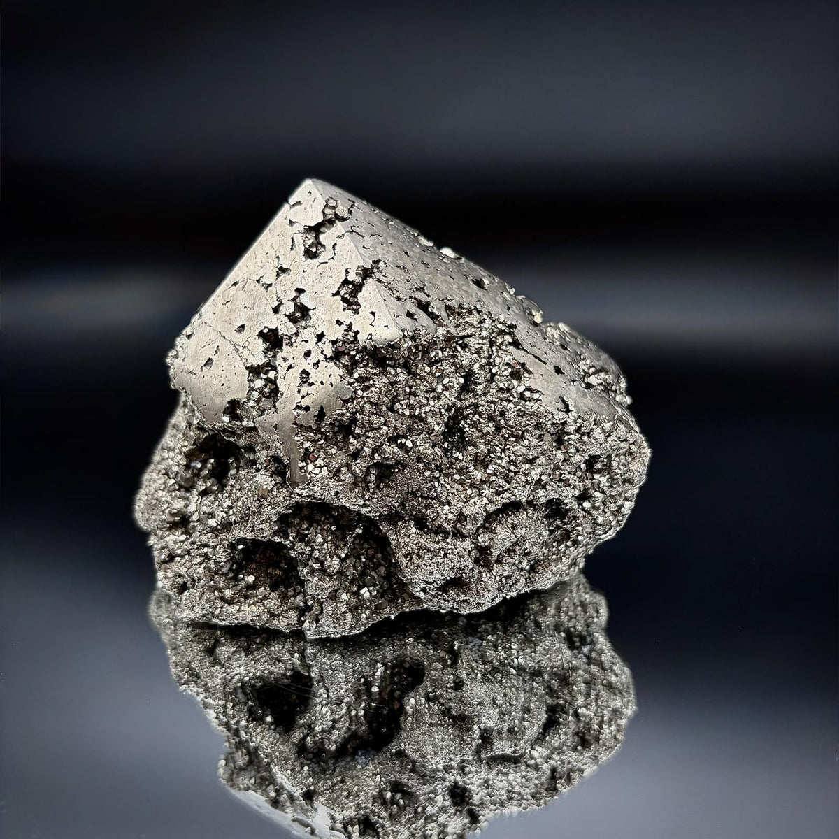 Large Pyrite Crystal | Top Polished Tower #2