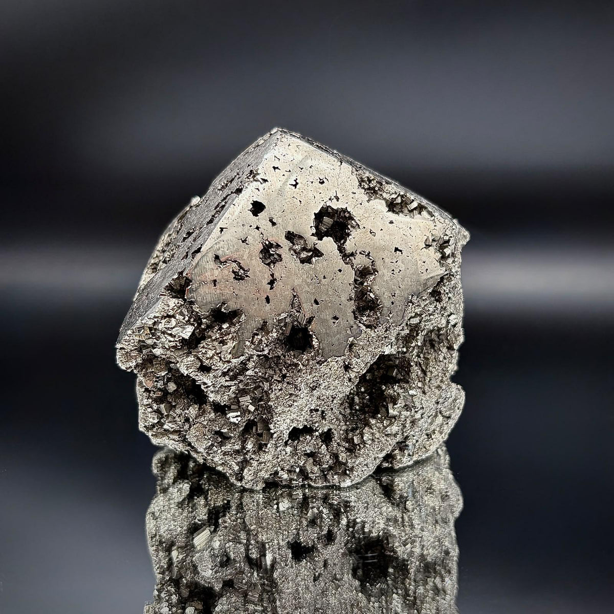 Large Pyrite Crystal | Top Polished Tower #1