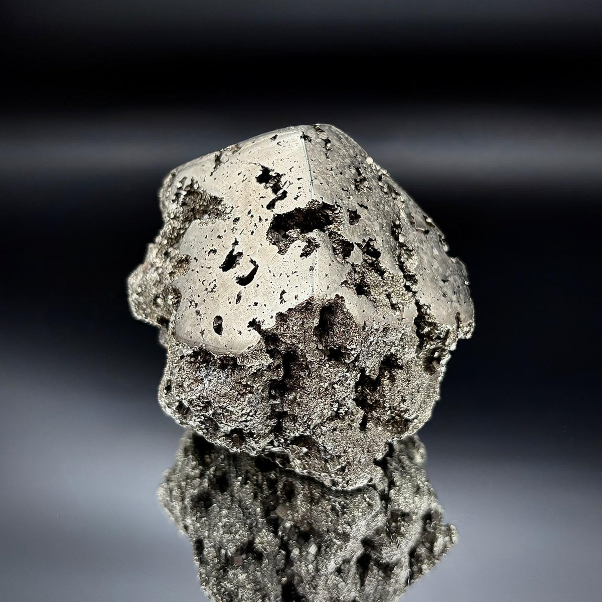 Large Pyrite Crystal | Top Polished Tower #1