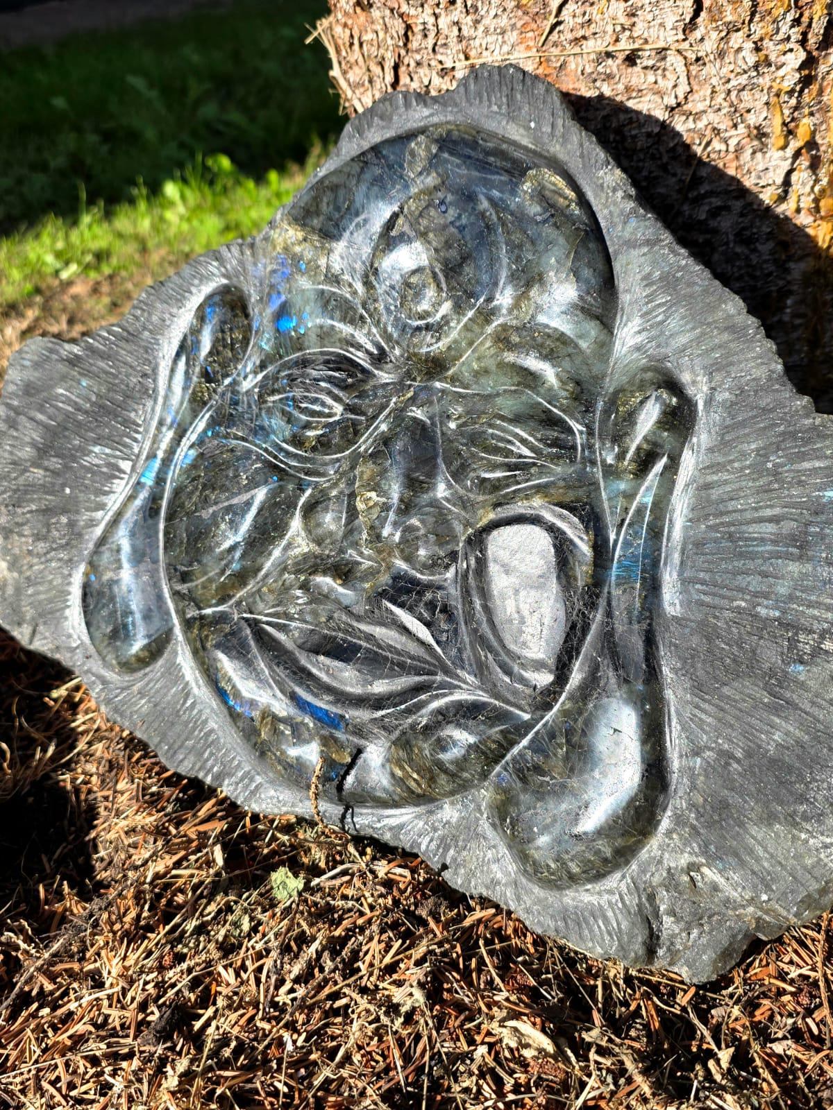Large Labradorite Buddha Crystal Carving  | 9.67kg
