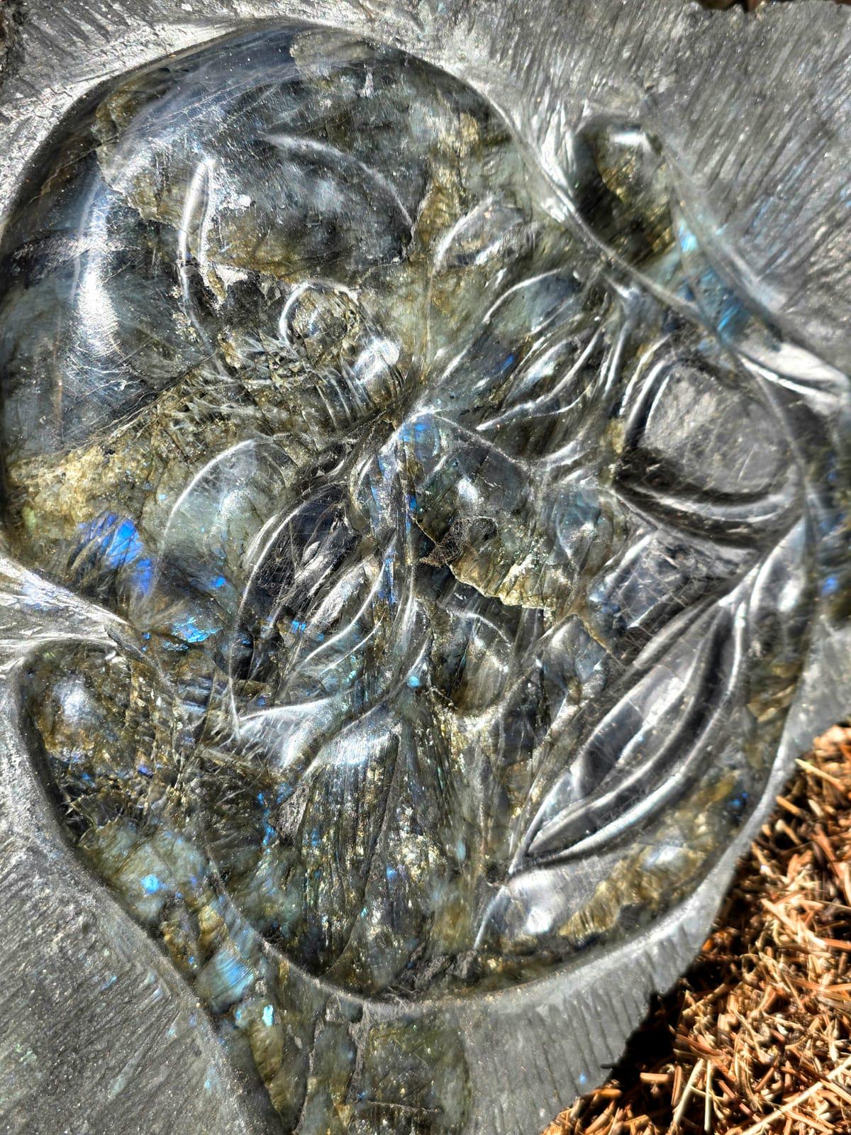 Large Labradorite Buddha Crystal Carving  | 9.67kg