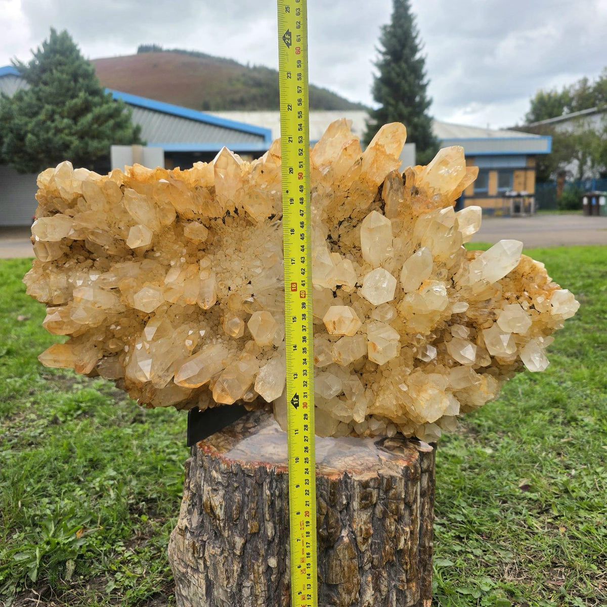 XXL Golden Healer Quartz Crystal Cluster | LargeNatural Quartz Collector Specimen | 26.7kg