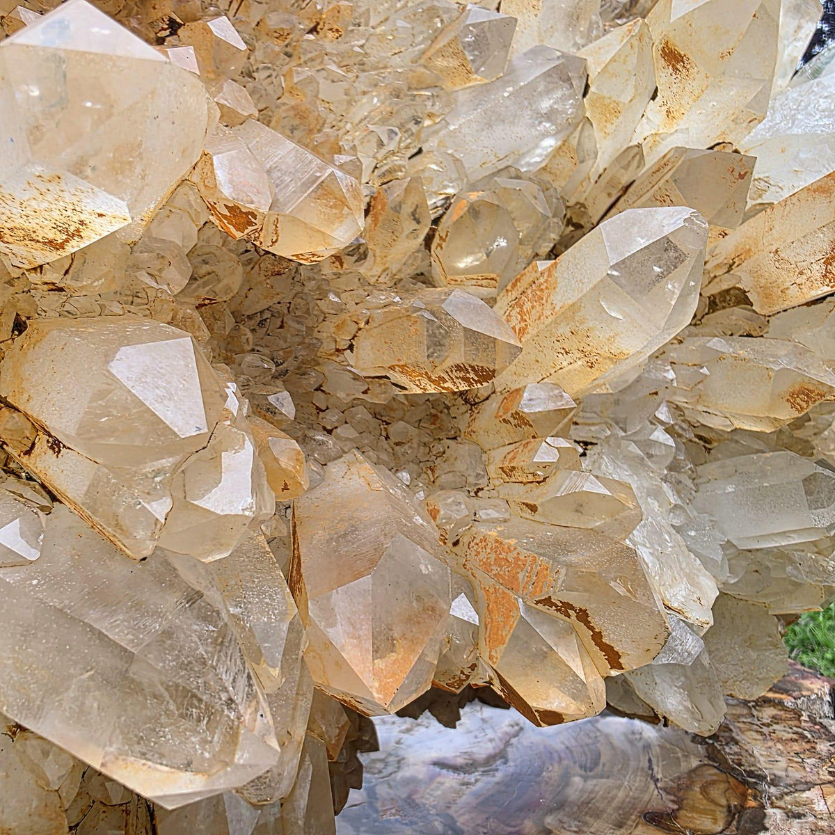 XXL Golden Healer Quartz Crystal Cluster | LargeNatural Quartz Collector Specimen | 26.7kg