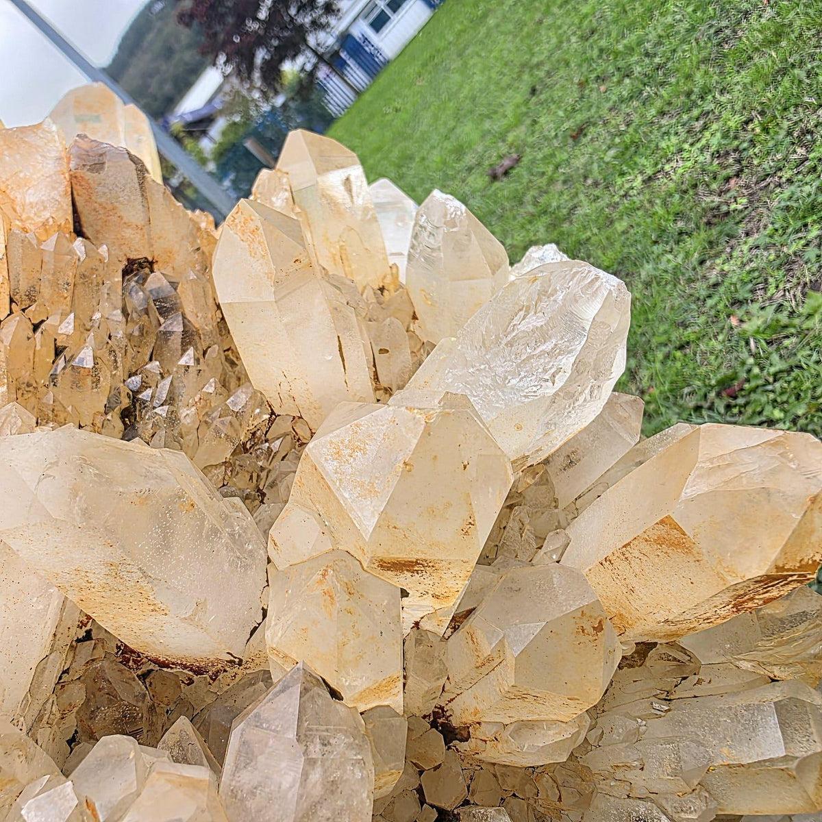 XXL Golden Healer Quartz Crystal Cluster | LargeNatural Quartz Collector Specimen | 26.7kg