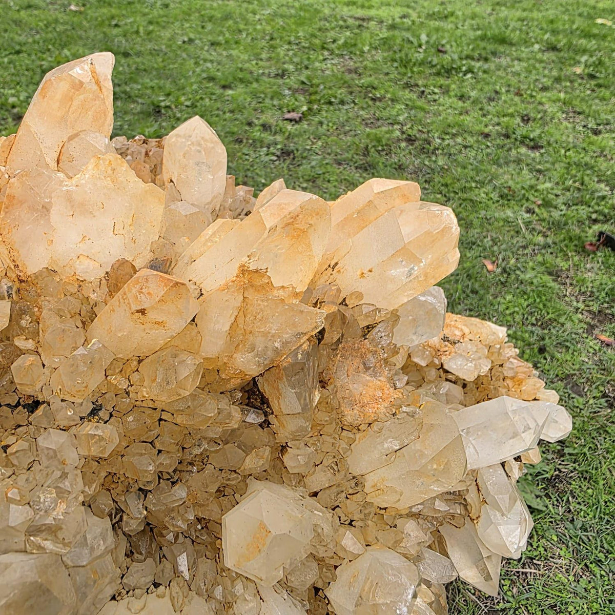 XXL Golden Healer Quartz Crystal Cluster | LargeNatural Quartz Collector Specimen | 26.7kg
