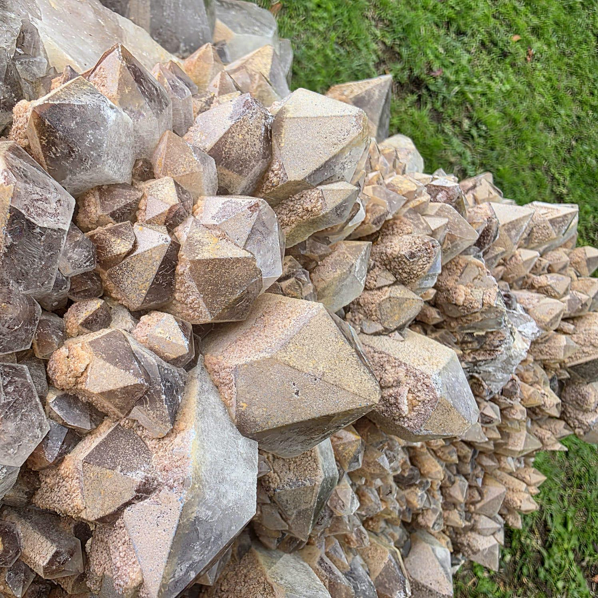 XXL Red Hematoid Quartz Crystal Cluster | Large Natural Quartz Specimen | 25.45kg