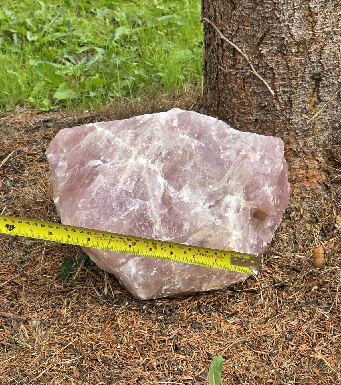 XL Raw Rose Quartz Crystal Rough Natural | 18.7kg