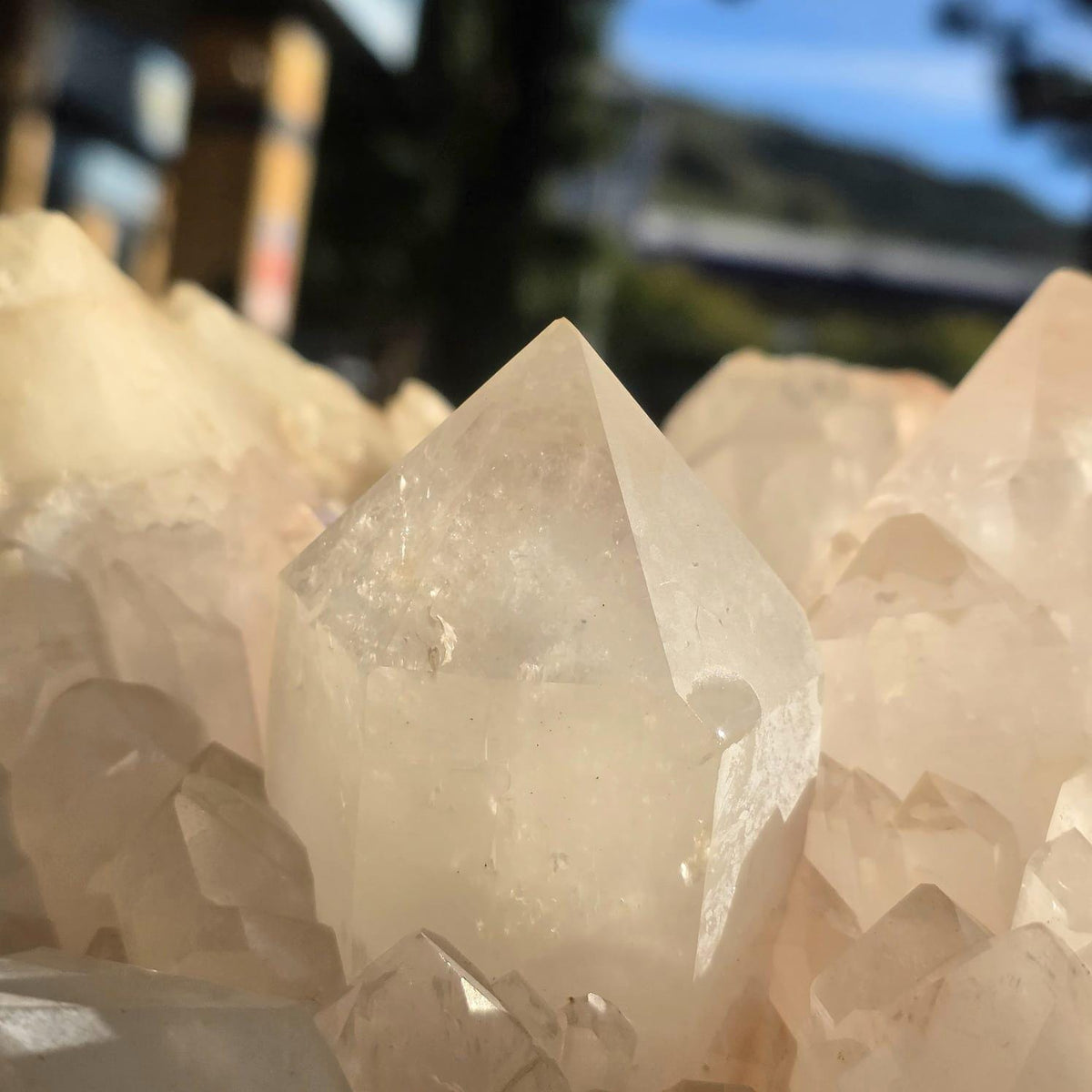 XXL Pink Quartz Crystal Cluster | Large Natural Quartz Collector Specimen | 33.85kg