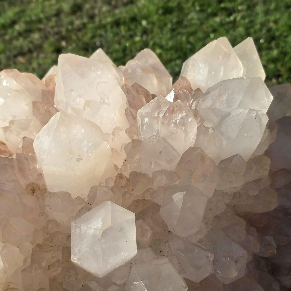 XXL Pink Quartz Crystal Cluster | Large Natural Quartz Collector Specimen | 33.85kg