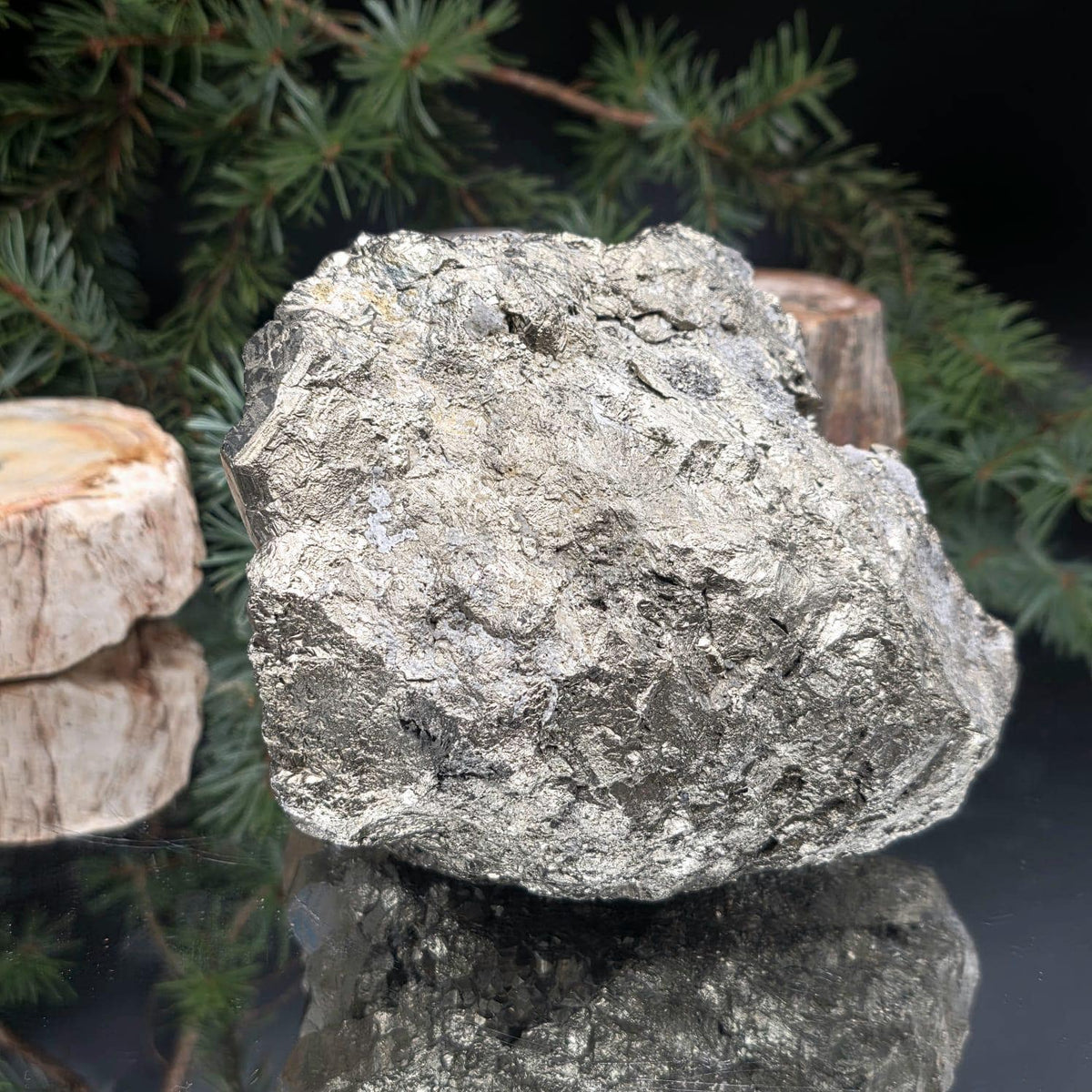 Peruvian Pyrite Crystal Cluster | Modified Cubic & Pyritohedral Crystals | XL 5.2kg