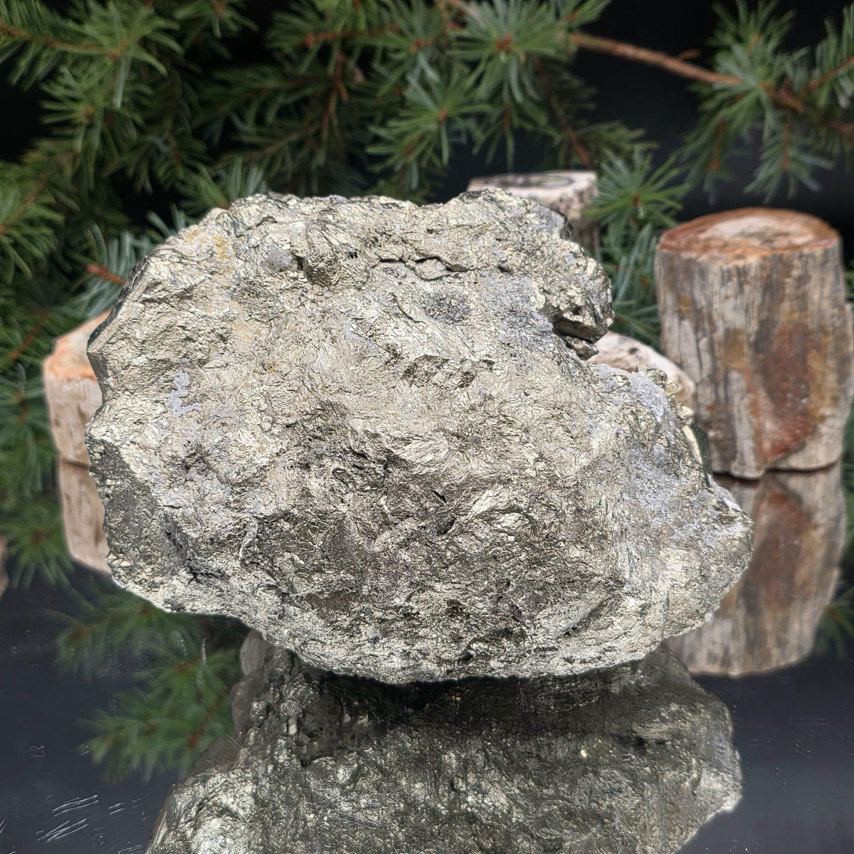 Peruvian Pyrite Crystal Cluster | Modified Cubic & Pyritohedral Crystals | XL 5.2kg