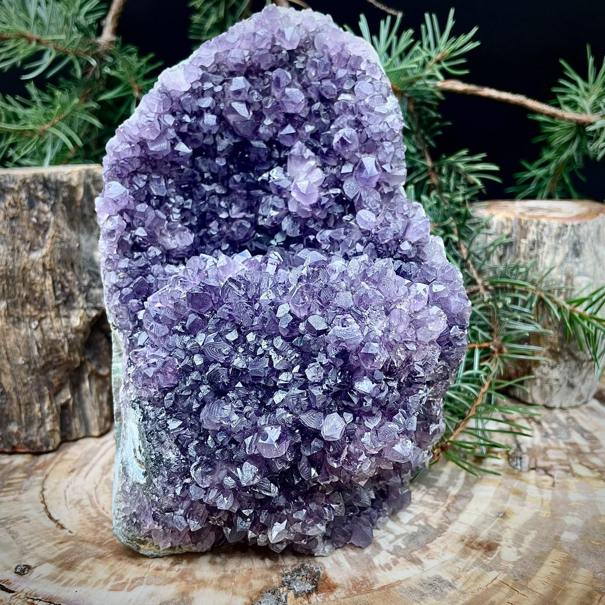 Amethyst Crystal Cutbase | Large Freestanding | ACB35 1.37kg