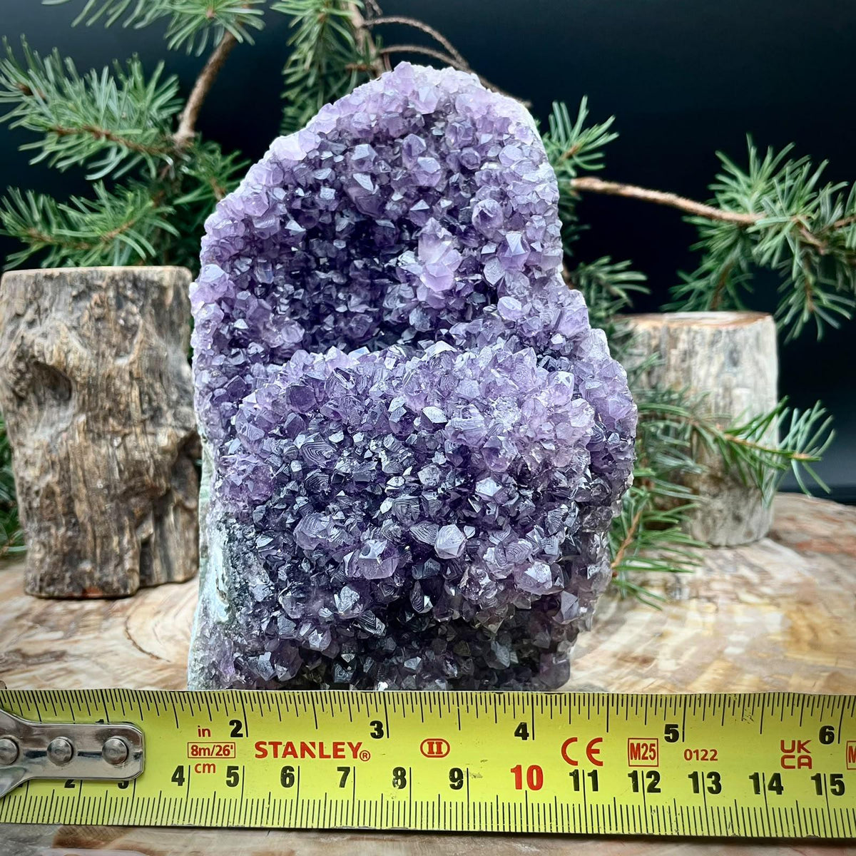 Amethyst Crystal Cutbase | Large Freestanding | ACB35 1.37kg