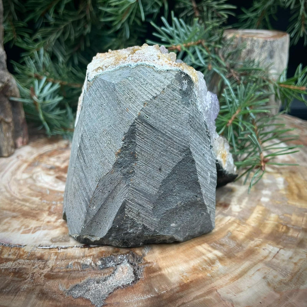 Amethyst Crystal Cutbase | Large Freestanding | ACB33 569g