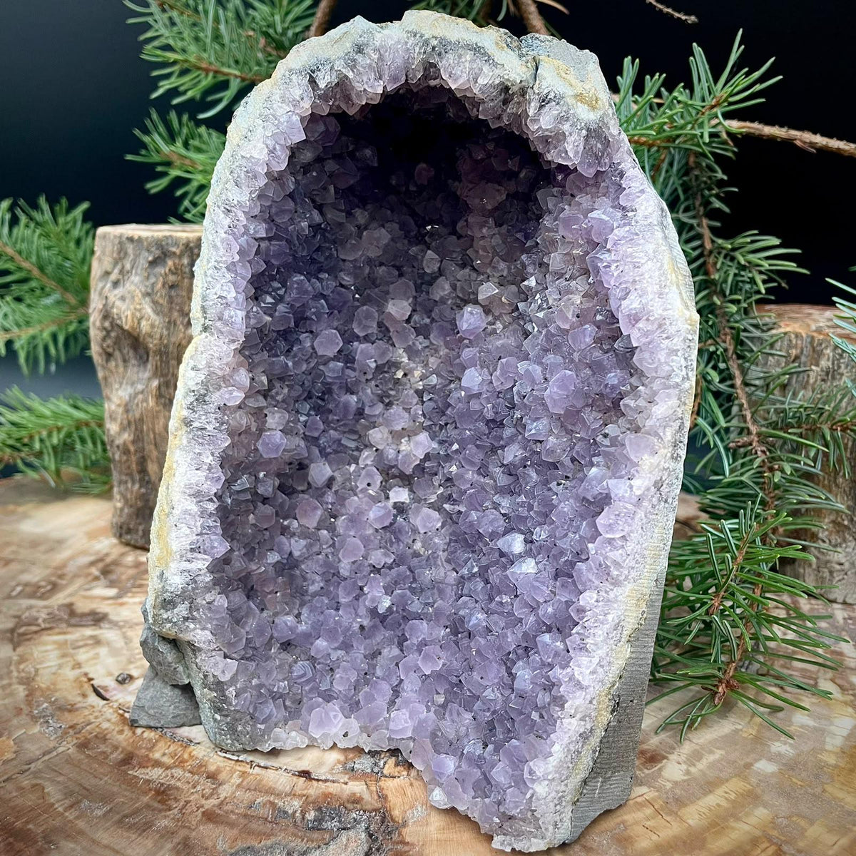 Amethyst Crystal Cutbase | Large Freestanding | ACB31 1.5kg