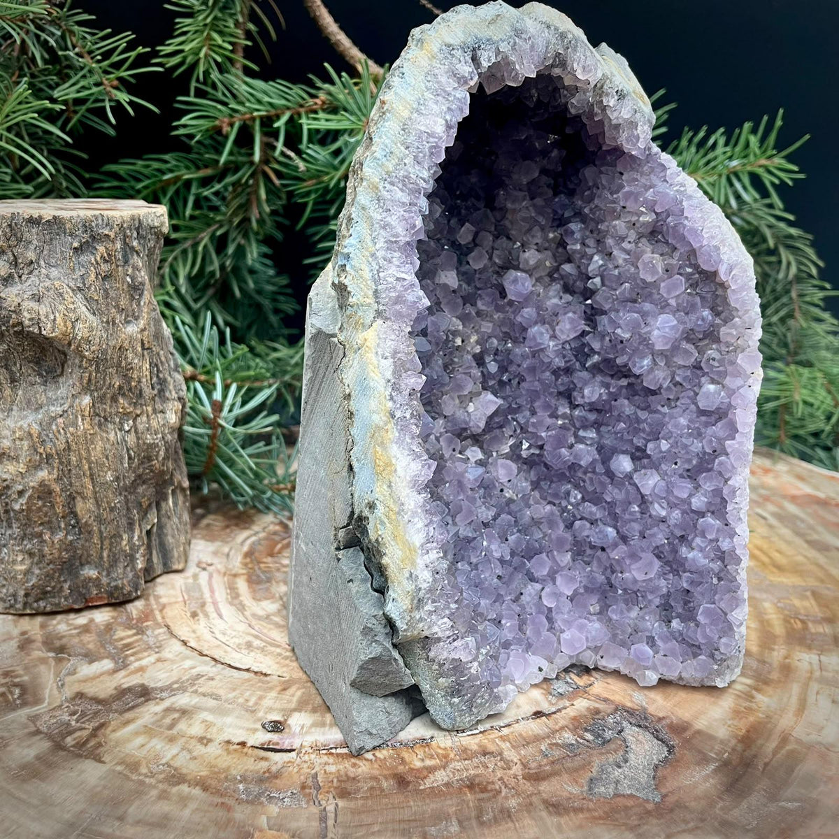Amethyst Crystal Cutbase | Large Freestanding | ACB31 1.5kg