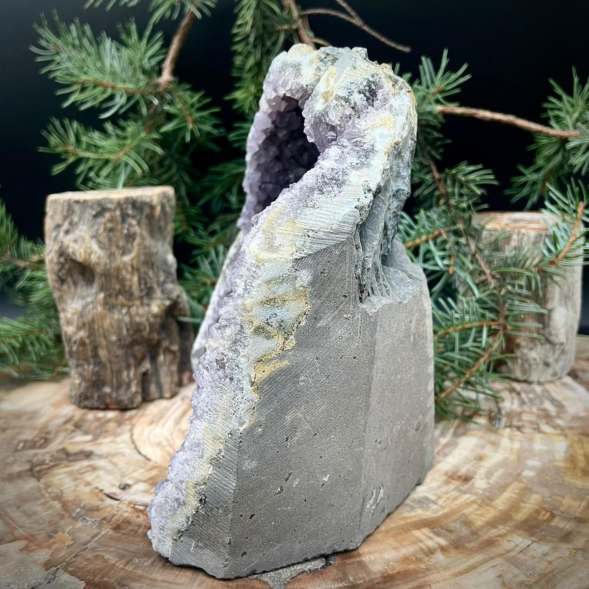 Amethyst Crystal Cutbase | Large Freestanding | ACB31 1.5kg