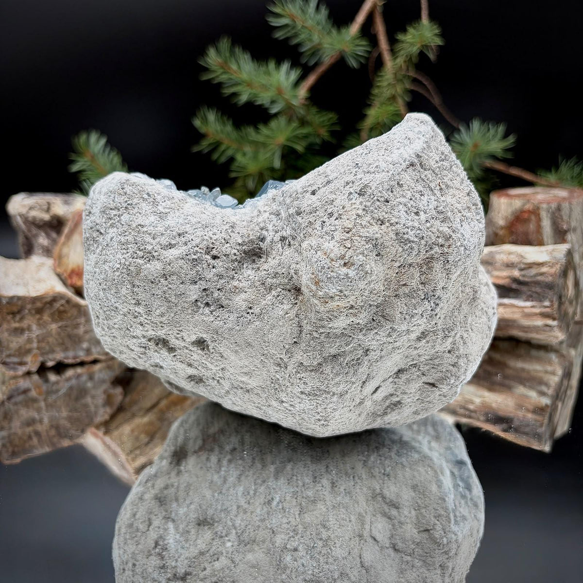 Celestite Geode Crystal Cluster | Large 3.79kg Blue Celestine | #45