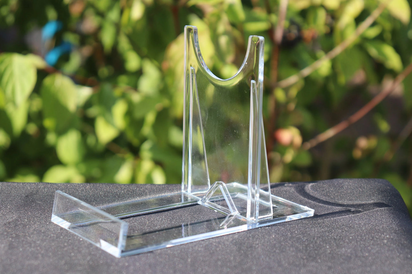 Extra Large Clear Crystal & Mineral Display Stand