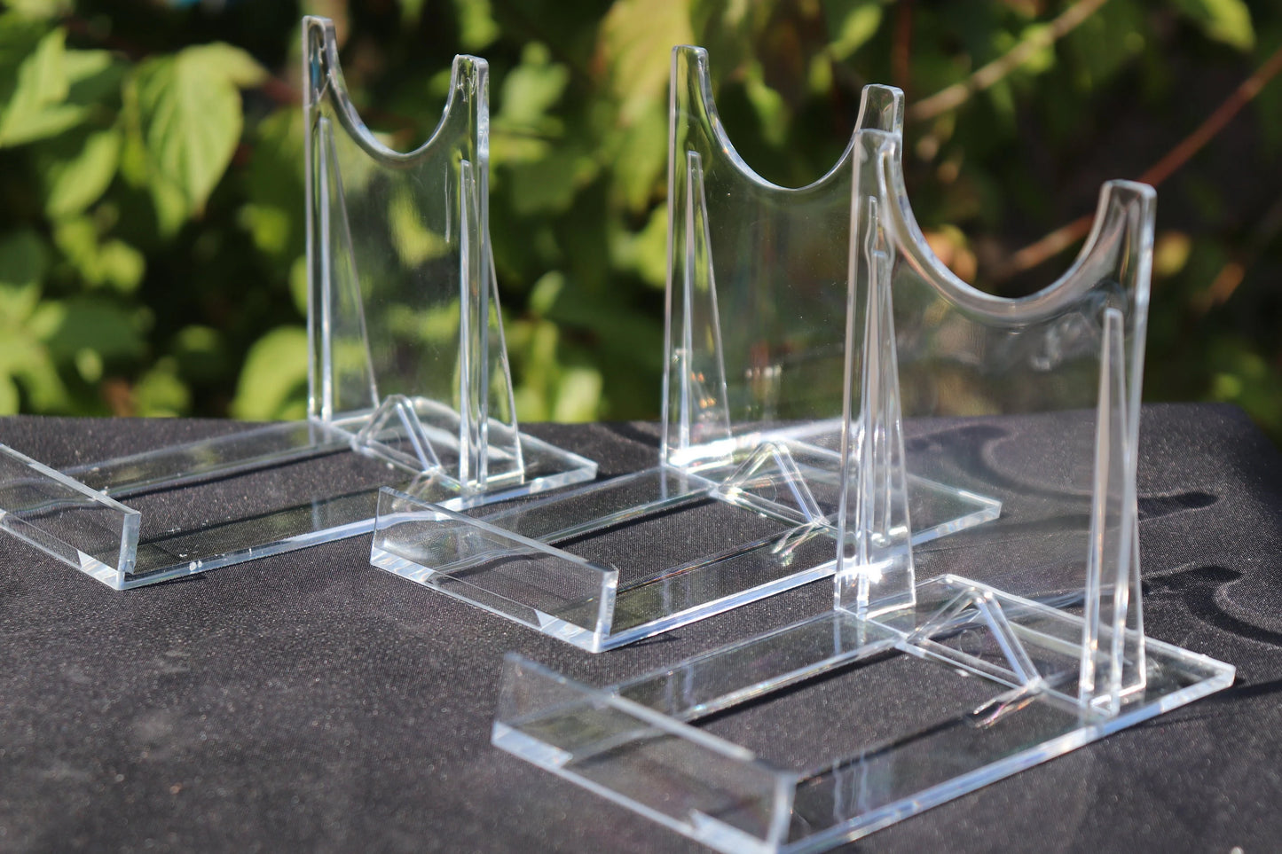Extra Large Clear Crystal & Mineral Display Stand