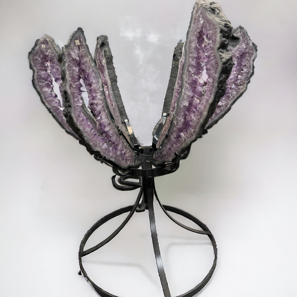 Revolving Giant Amethyst Crystal – Distinction Crystals