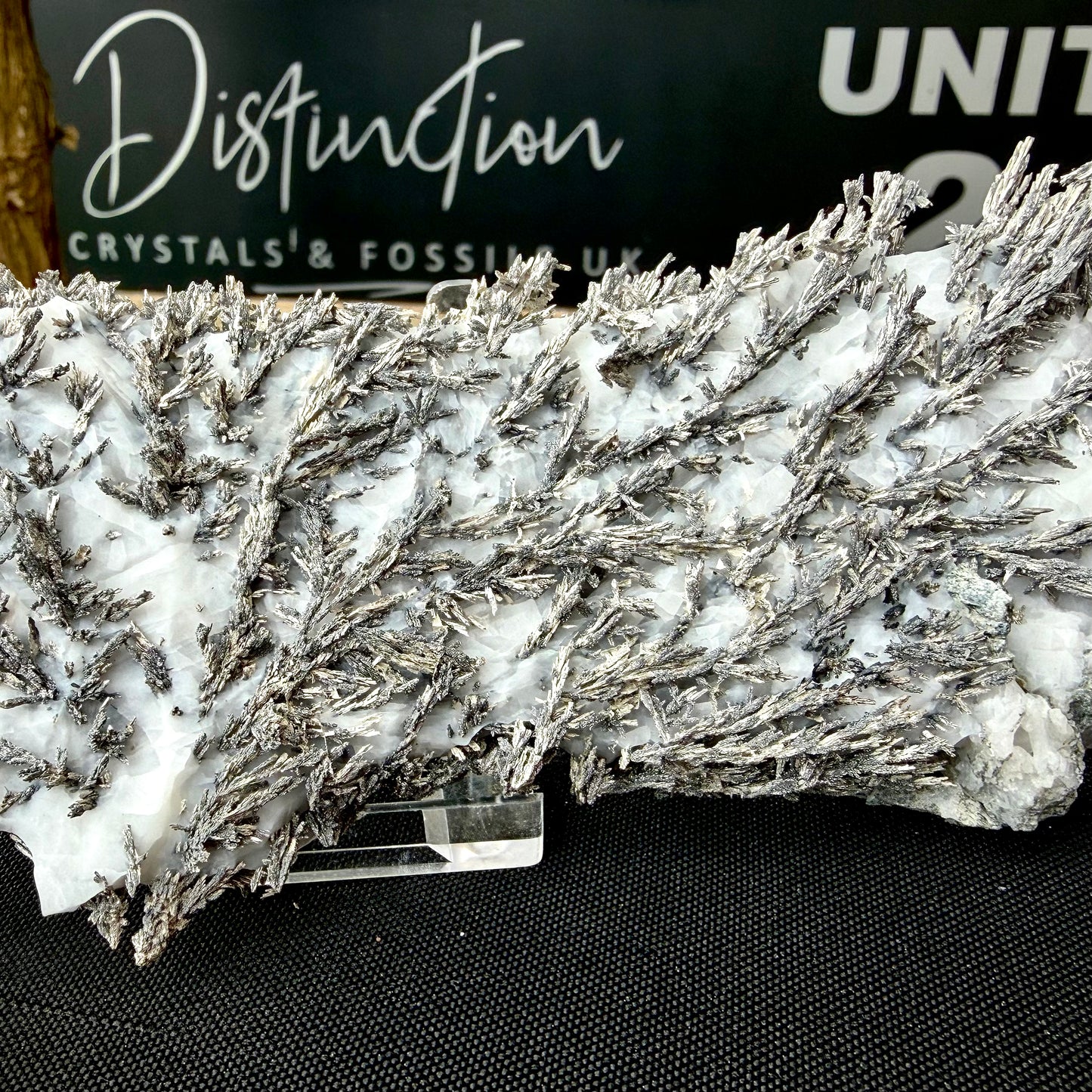 Natural Native Silver on Calcite Matrix | Collectors Mineral Specimen (B3 #1)