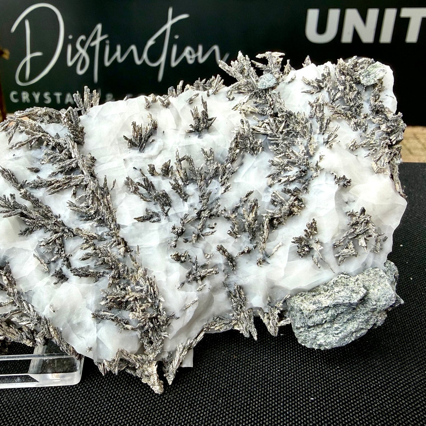 Natural Native Silver on Calcite Matrix | Collectors Mineral Specimen (B3 #1)