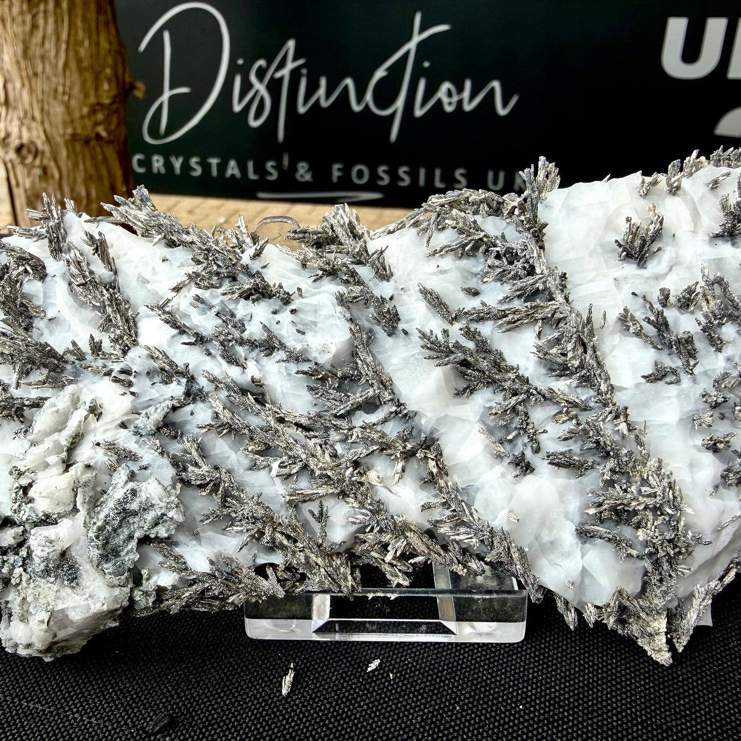 Natural Native Silver on Calcite Matrix | Collectors Mineral Specimen (B3 #1)