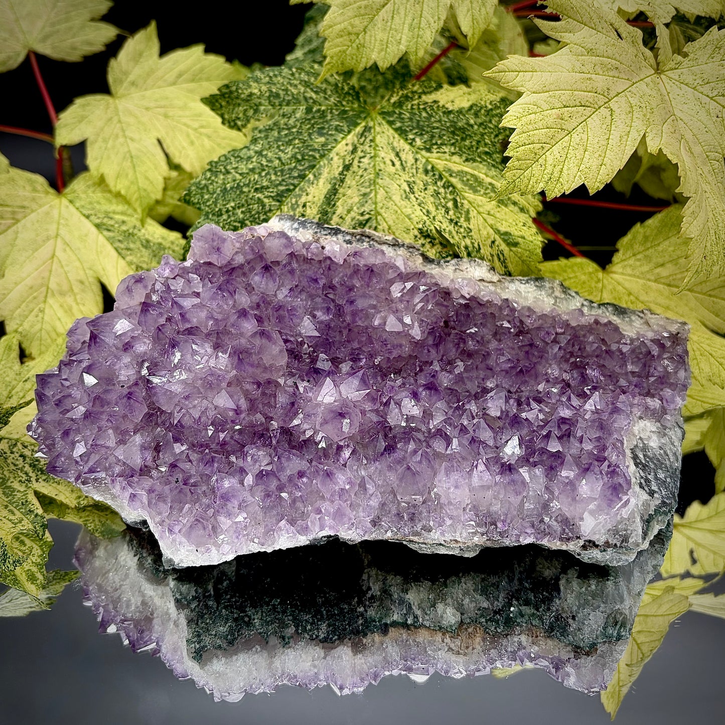 Large Brazilian High-Grade Amethyst Crystal Cluster | AMC-1