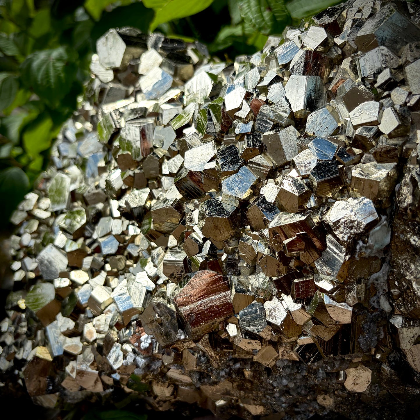 XXL Peruvian Pyrite Crystal Cluster | Fool's Gold Mineral | Interior Design Piece | 21kg