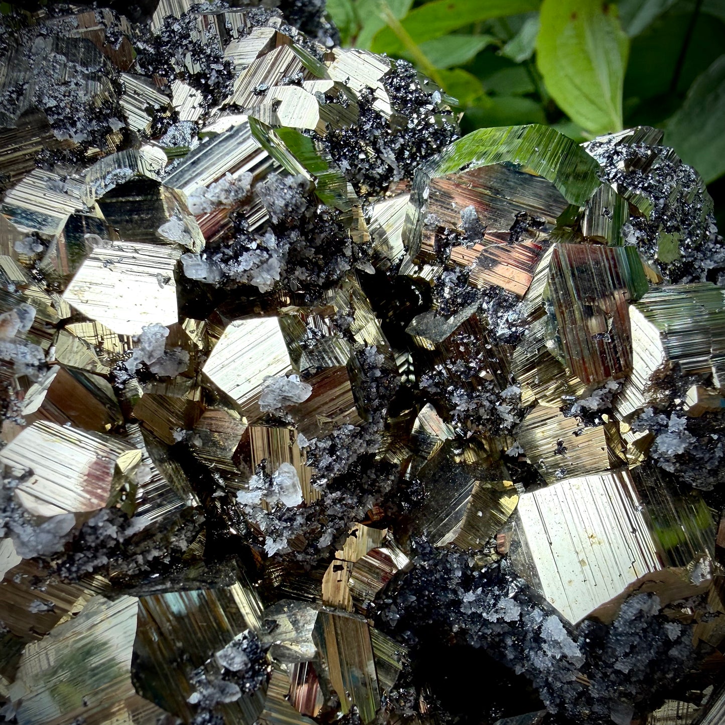 XXL Peruvian Pyrite Crystal Cluster | Fool's Gold Mineral | Interior Design Piece | 30KG