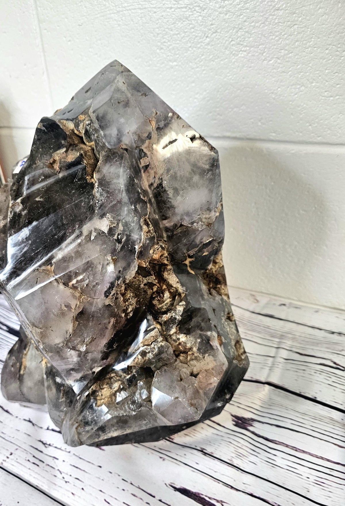 Extra Large Elestrial Amethyst Crystal 26 KG – Distinction Crystals