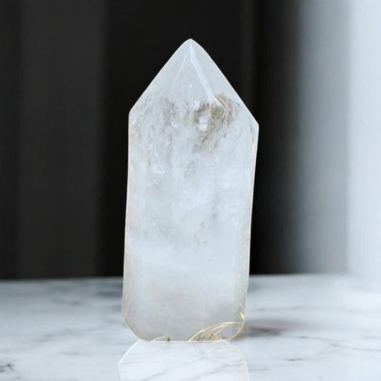 large quartz crystal tower