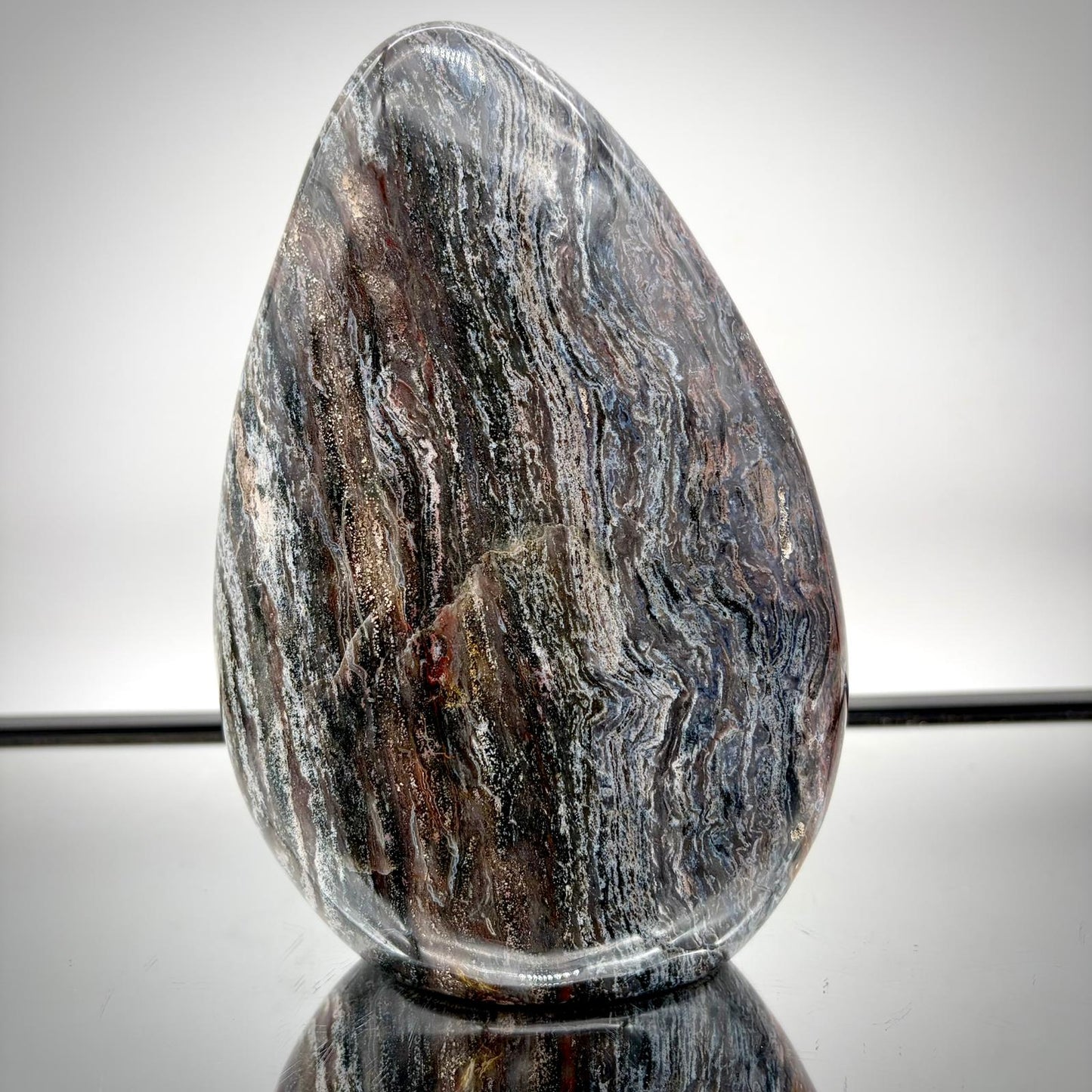Ocean jasper crystal freeform for home decor