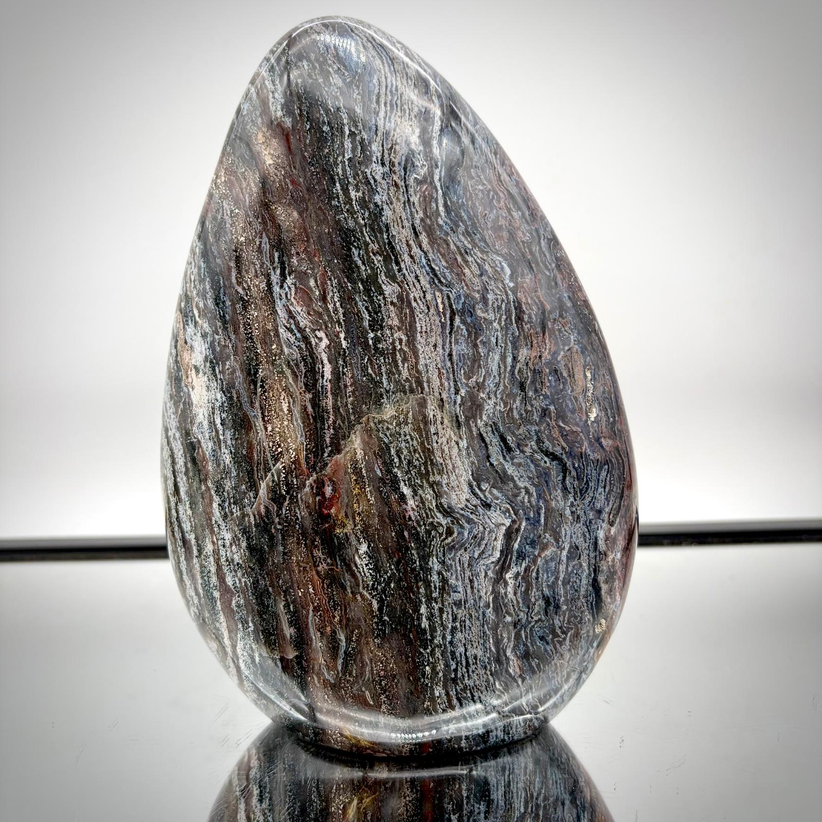 Ocean jasper crystal freeform for home decor