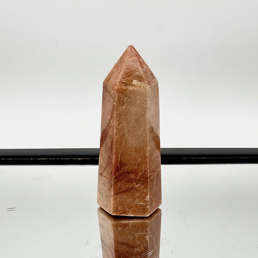 Orange Moonstone Crystal Tower Prism #8