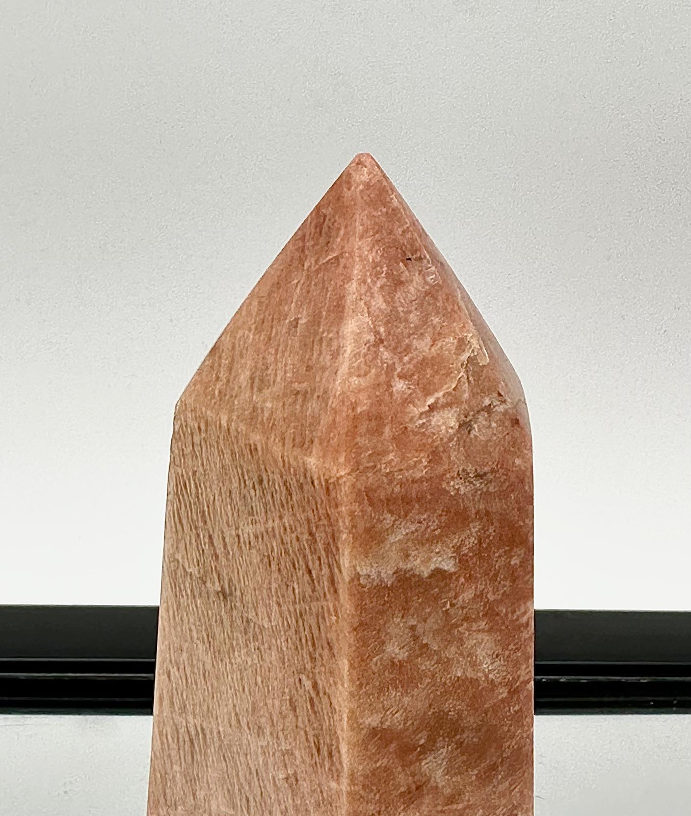 Orange Moonstone Crystal Tower Prism #8