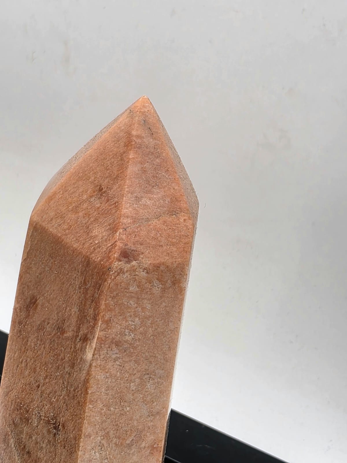 Peach Moonstone Crystal Tower #15