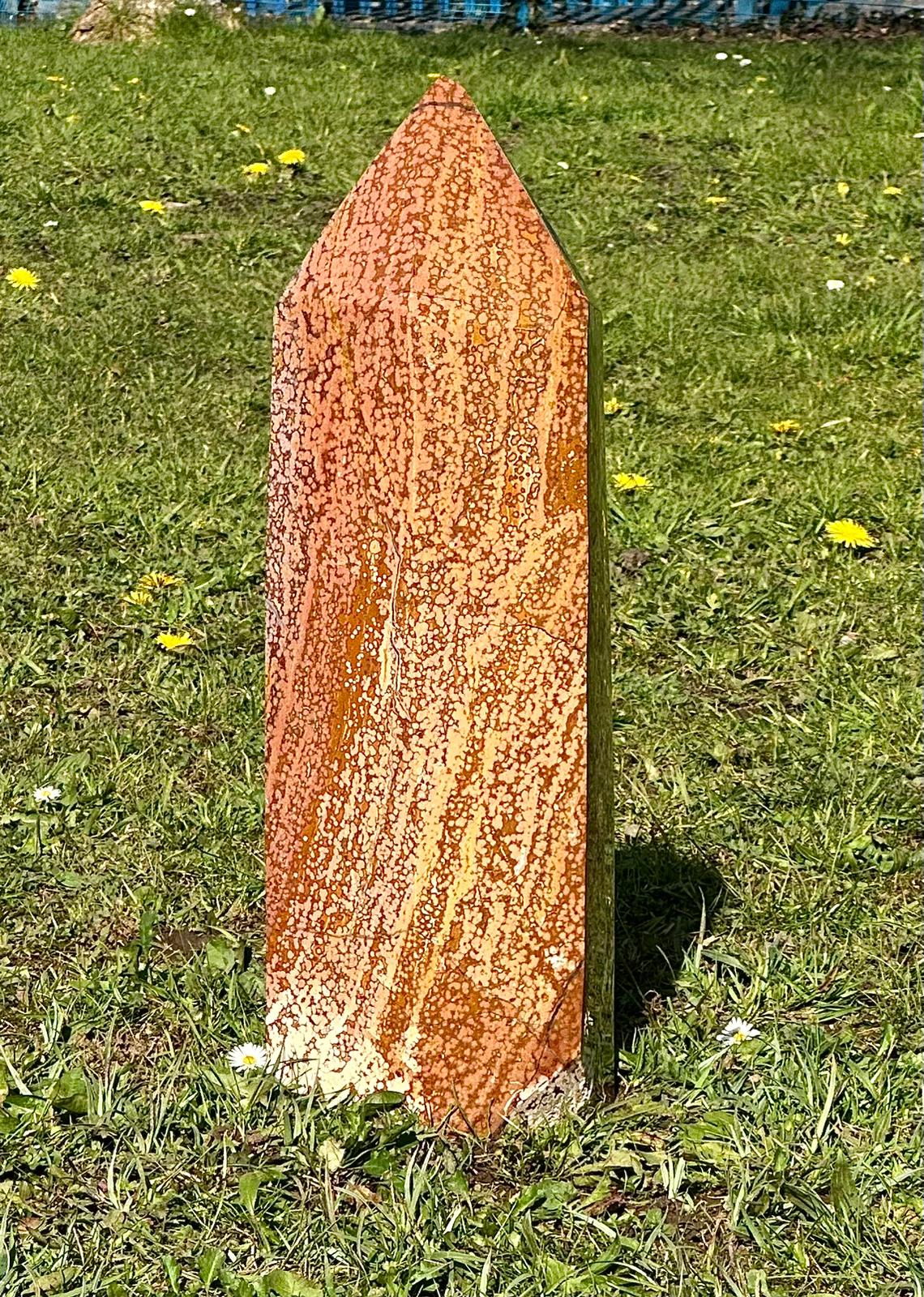 XL Ocean Jasper Crystal Prism - Tower 24.8KG