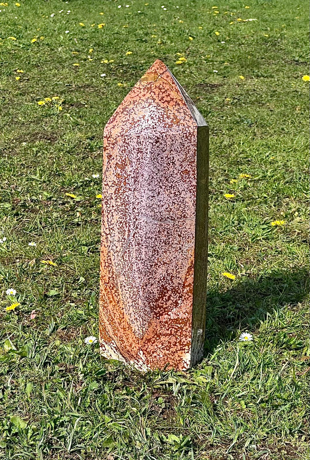 XL Ocean Jasper Crystal Prism - Tower 24.8KG