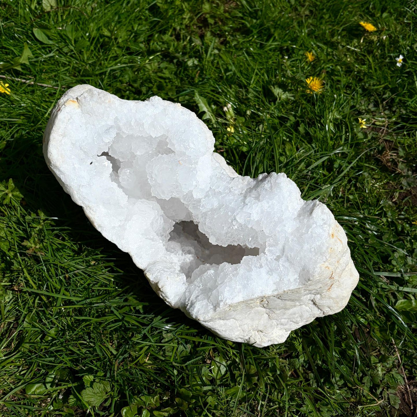 XL Quartz Crystal Geode – Natural Formation, Morocco (21.45kg) #1