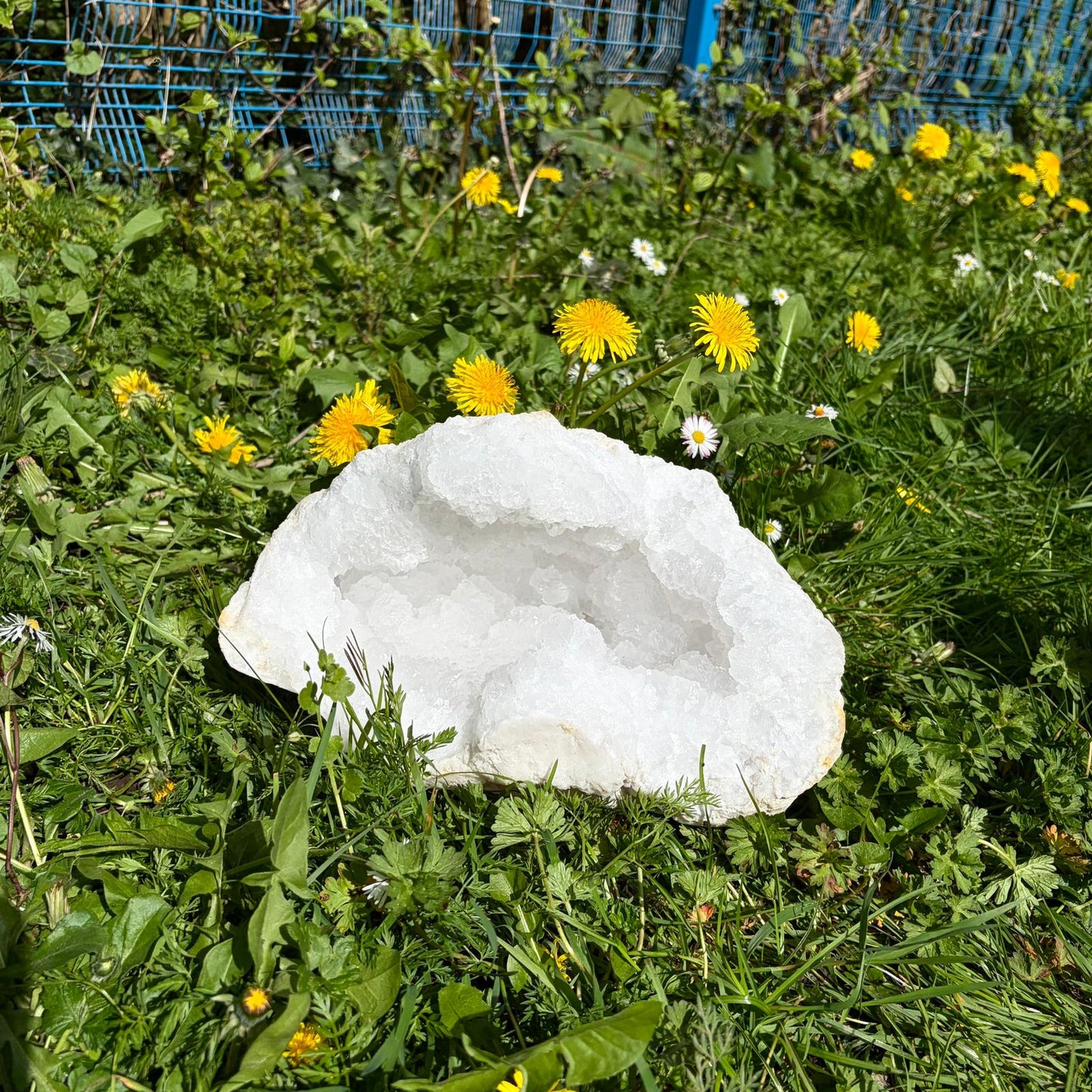 XL Quartz Crystal Geode – Natural Formation, Morocco (21.45kg) #1