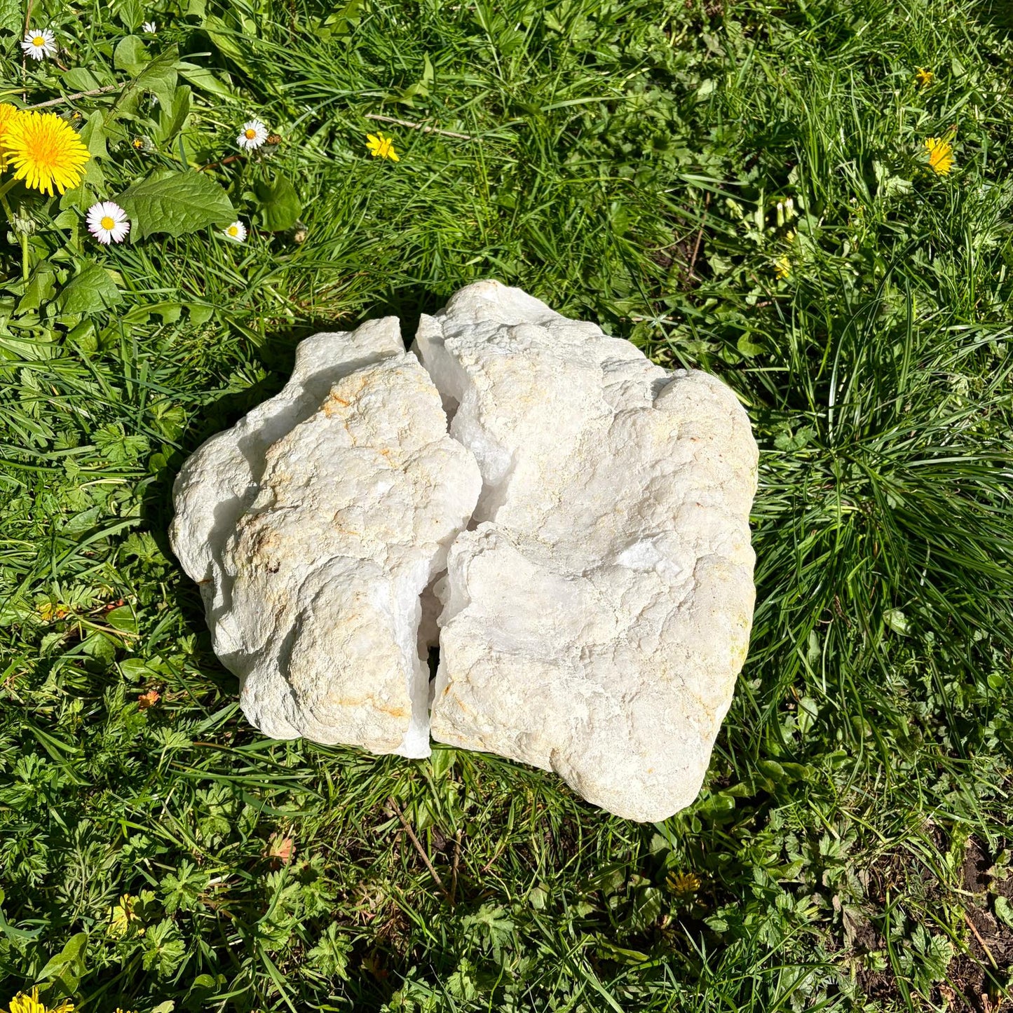 XL Quartz Crystal Geode – Natural Formation, Morocco (21.45kg) #1